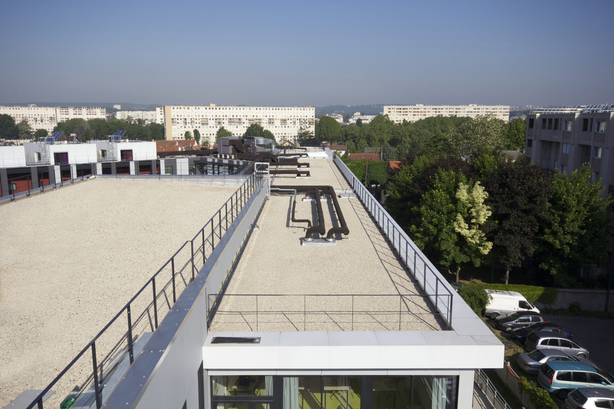 toiture sous gravillon travaux d'étanchéité et d'isolation des toitures terrasses en copropriété