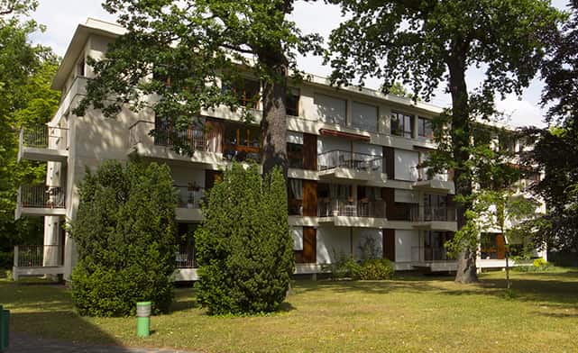 Après travaux de ravalement en copropriété à Maisons-Laffitte dans les Yvelines (78) Rue de la Muette