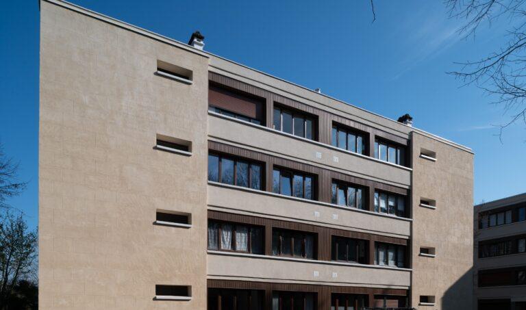 Réalisation D&rsquo;Isolation Thermique Par L&rsquo;Extérieur aux 8‑14 avenue du Bois de la Marche à Vaucresson (92420).