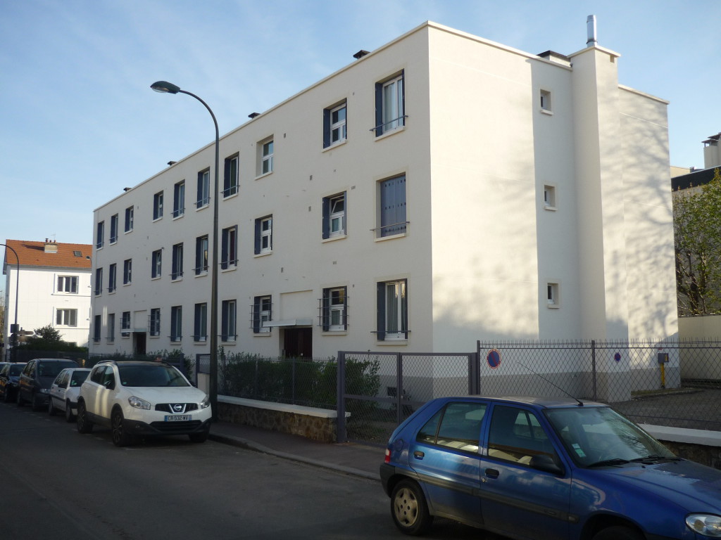 Après travaux de ravalement en copropriété à Maisons-Laffitte dans les Yvelines (78) rue Johnson